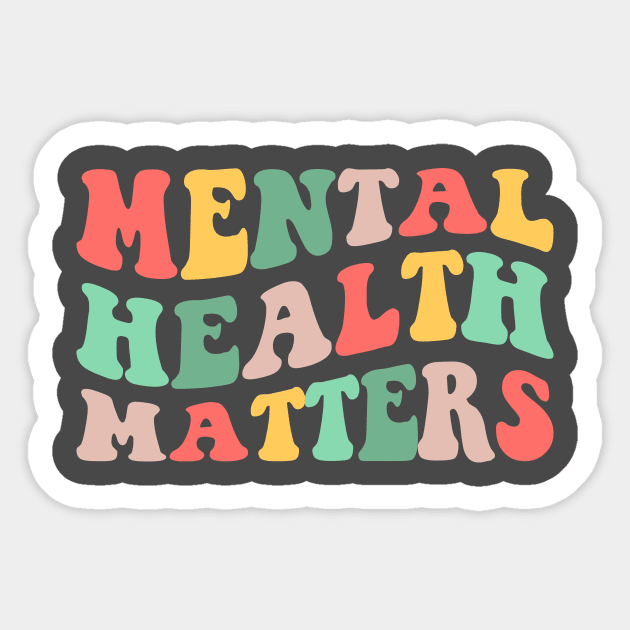 Mental Health Matters Sticker by Barang Alus